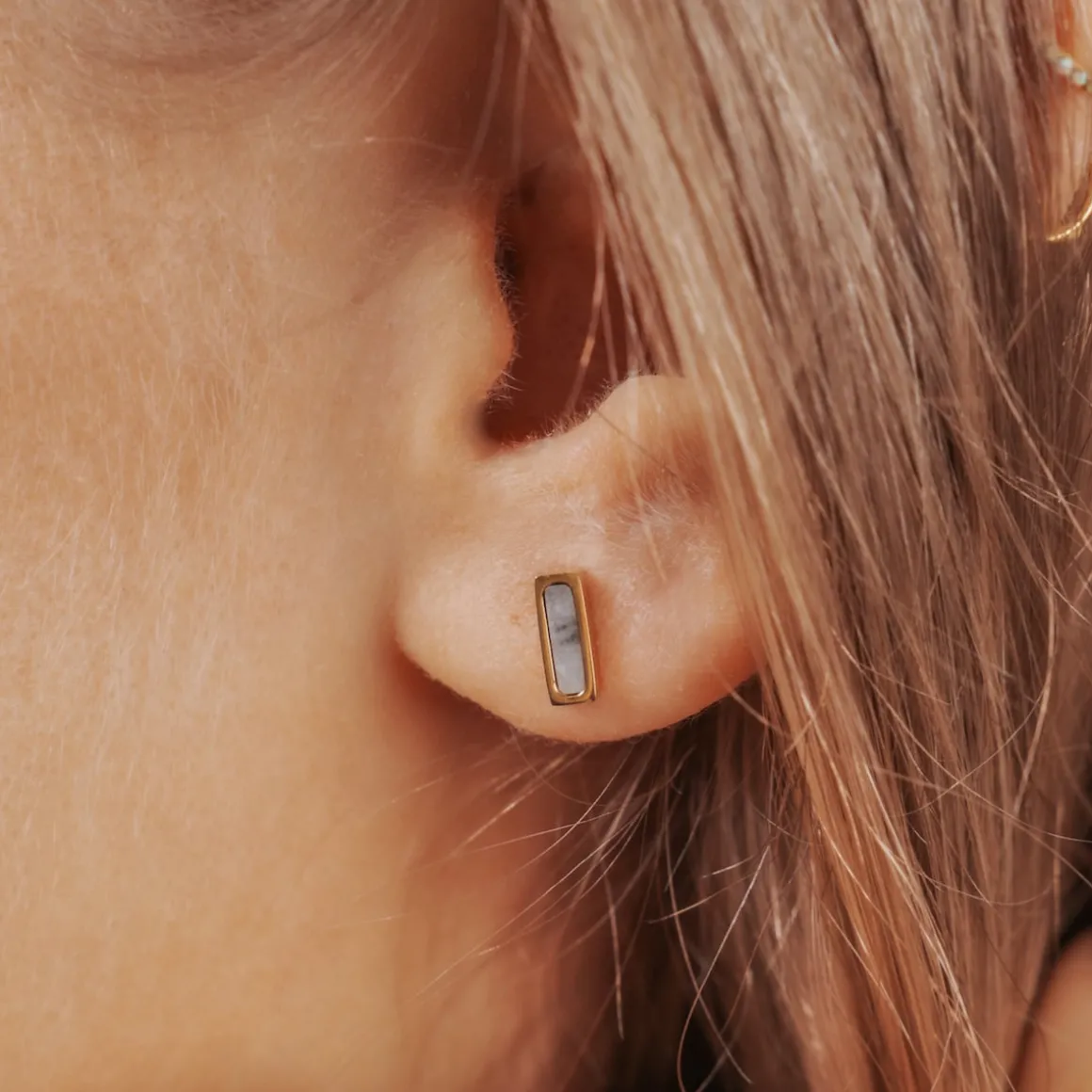 Boucles d'oreilles Collage