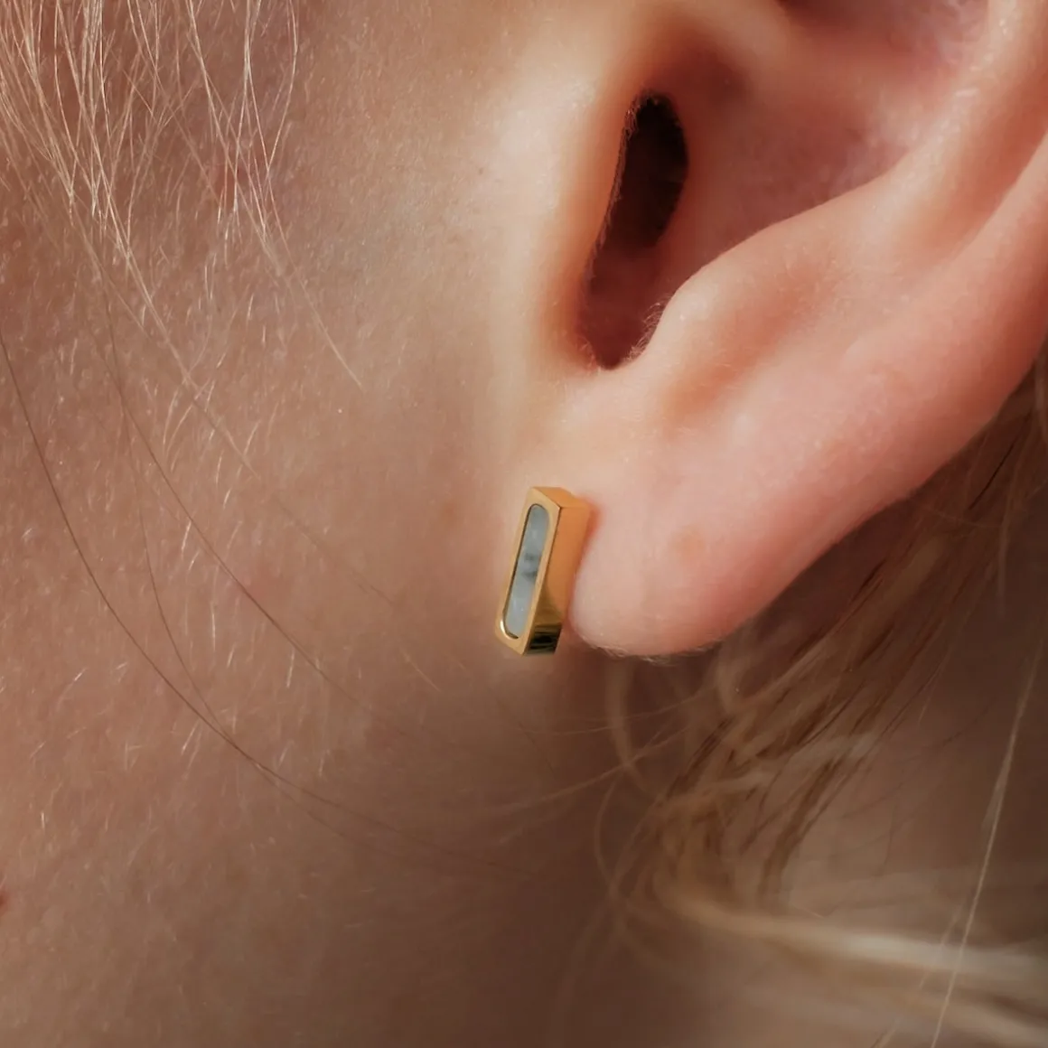 Boucles d'oreilles Collage