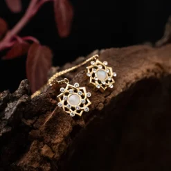 Boucles d'Oreilles Composition Gem