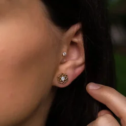 Boucles d'oreilles Composition