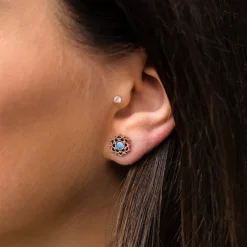 Boucles d'oreilles Composition