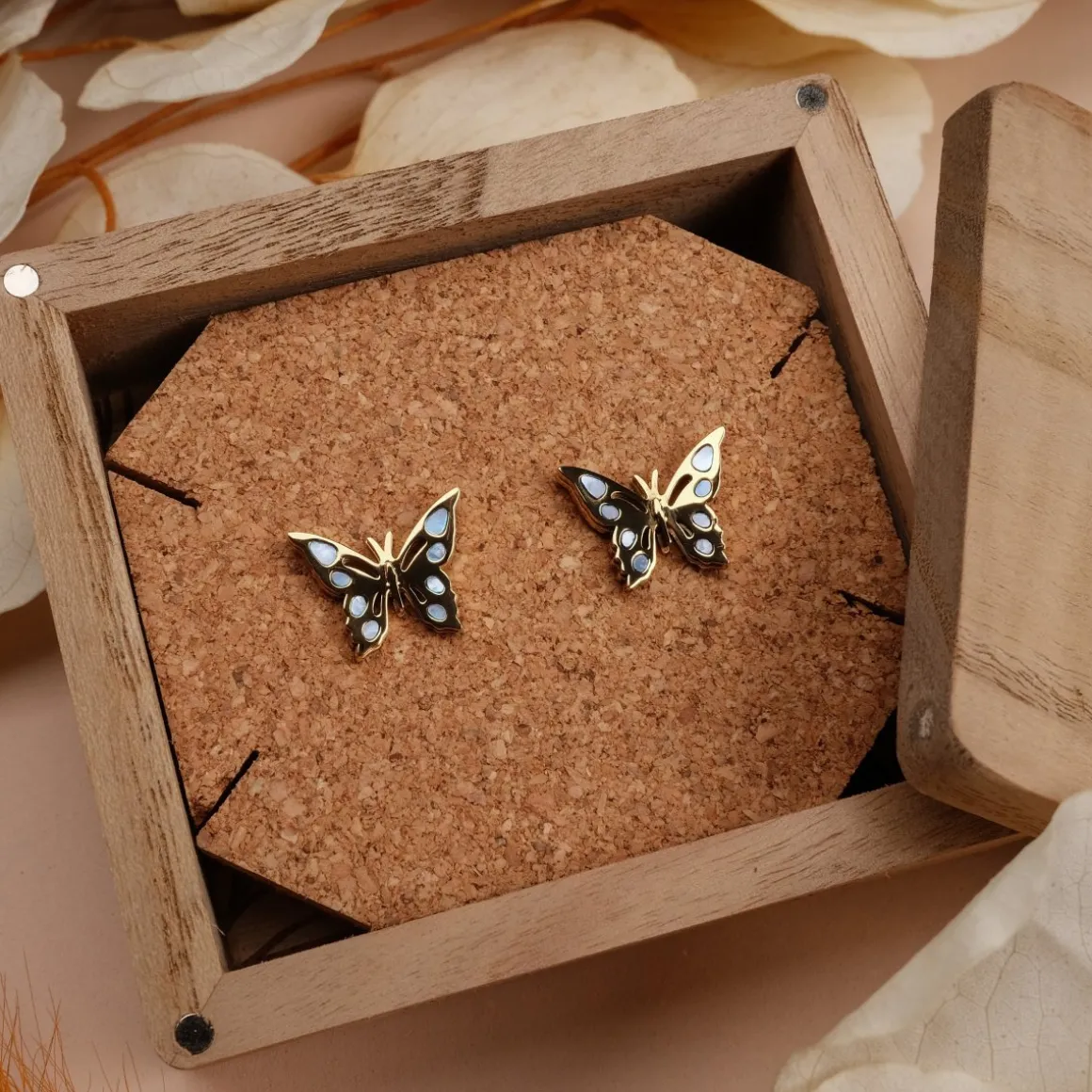 Boucles d'Oreilles Fritillary