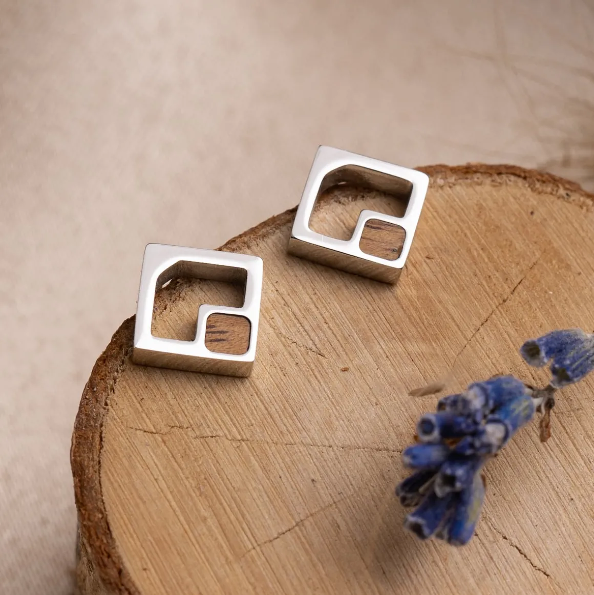 Boucles d'oreilles Geometric