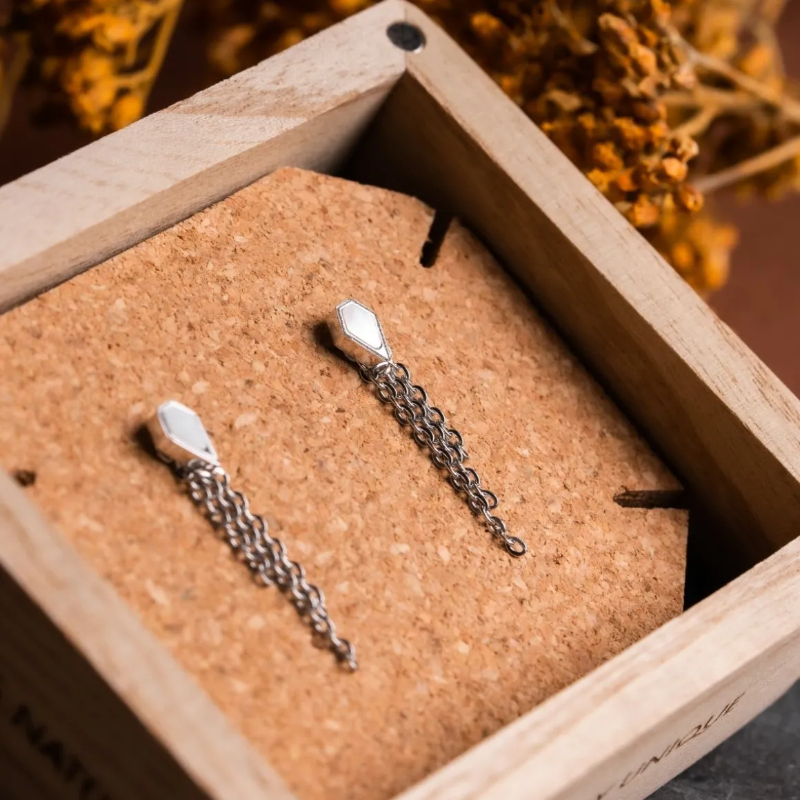 Boucles d'oreilles Reprise