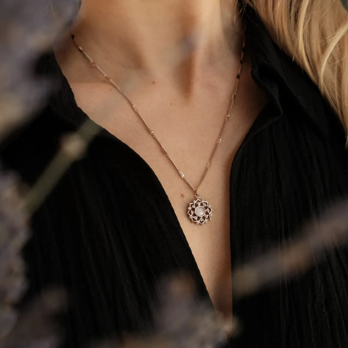 Collier Composition Gem
