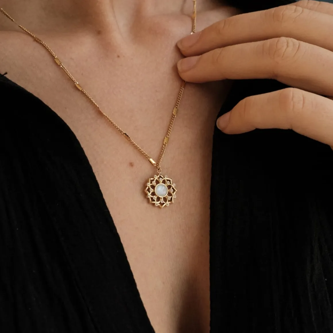 Collier Composition Gem